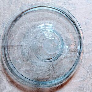 VTG Fire-King Sapphire Blue Glass Philbe Casserole Lid 7 5/8" Replacement Cover